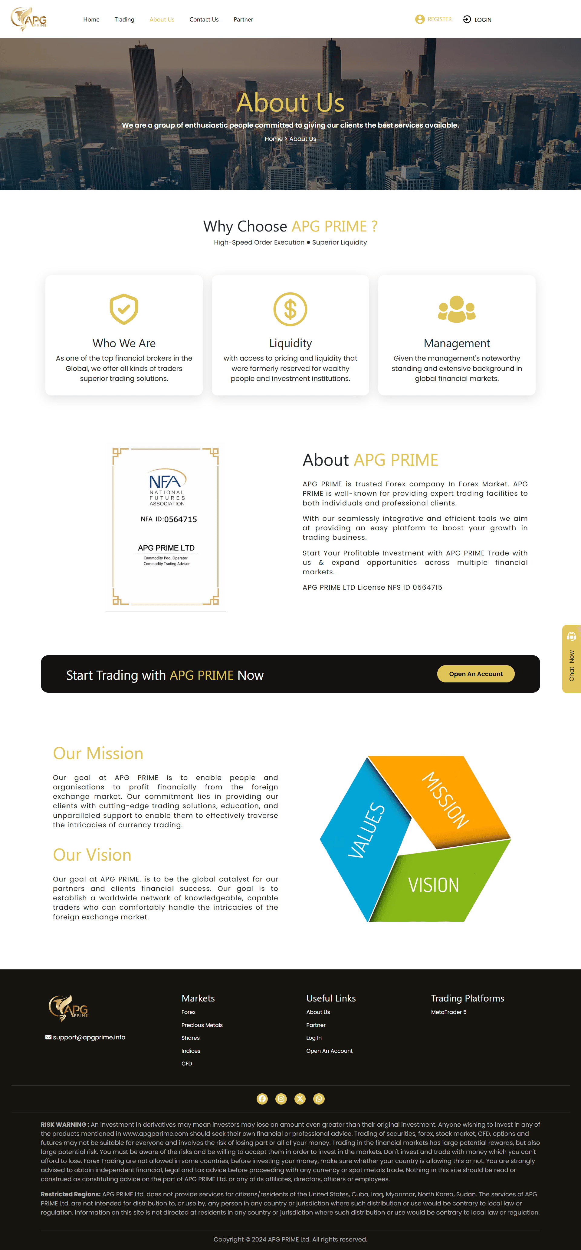 APG PRIME Official Website