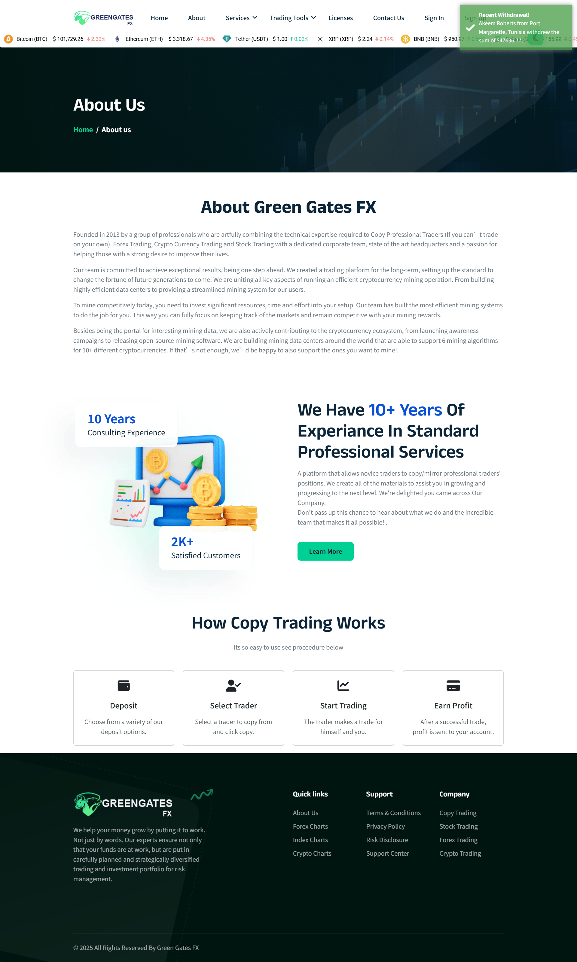 Broker Official Website