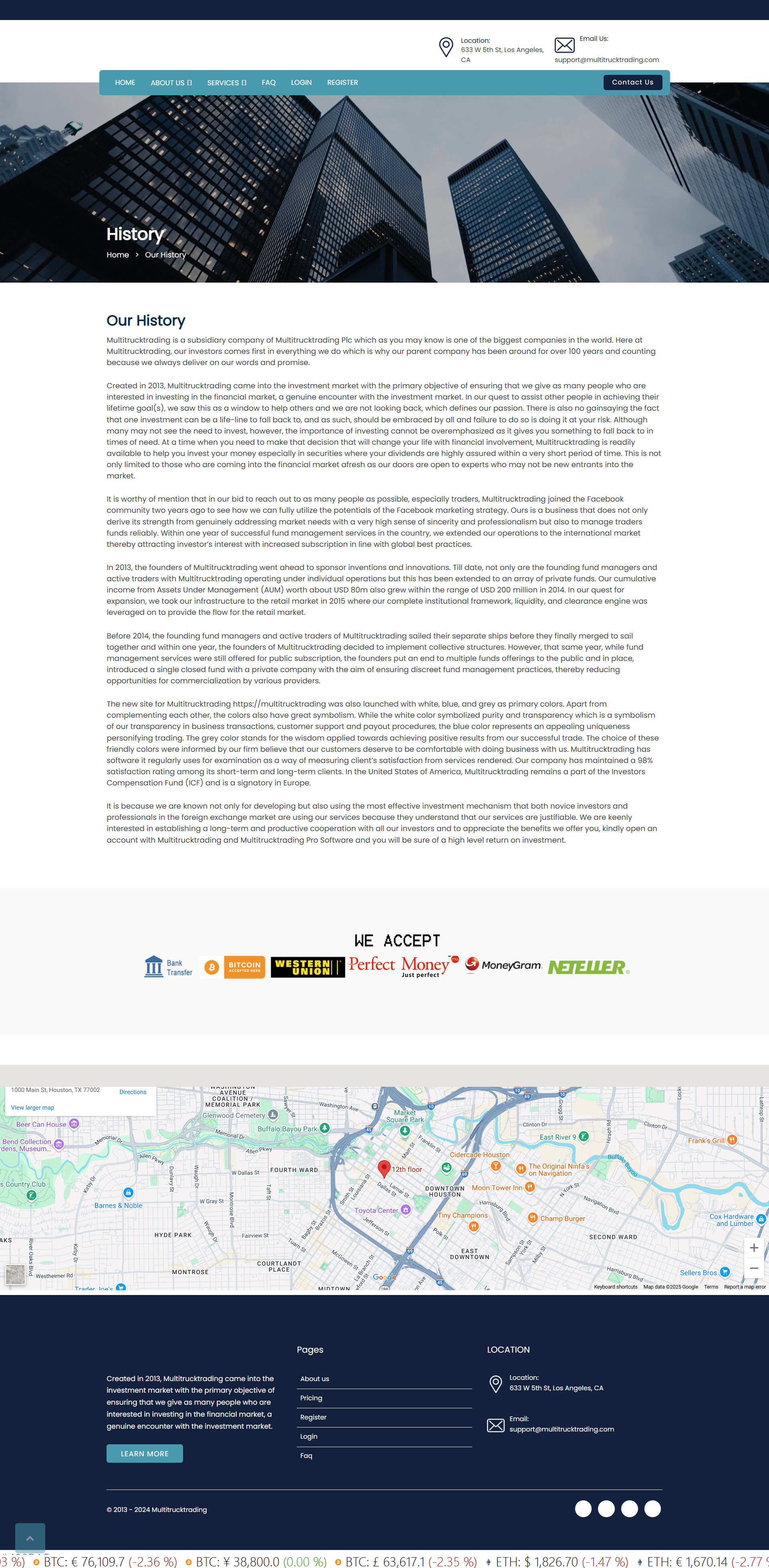 Broker Official Website