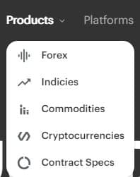 ATC Brokers trading products