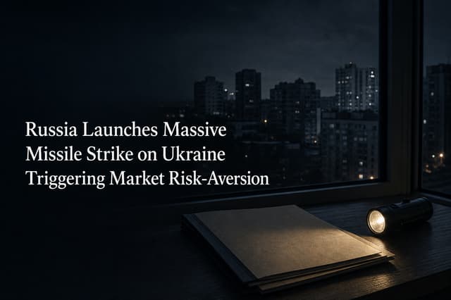 Nga oanh tạc Ukraine bằng tên lửa quy mô lớn khiến Kiev mất điện và thị trường lo ngại
