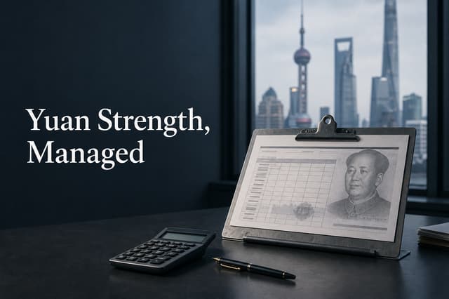 Tỷ giá Trung tâm Nhân dân tệ Đạt Mức Cao Nhất 3 Năm Khi Cơ quan Quản lý Phát Tín hiệu Ổn định