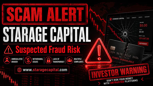 STARAGE CAPITAL высокий риск: нерегулируемая компания-пустышка