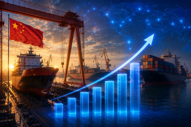 Chinese Shipbuilders Secure Orders Through 2030 Amid Industry Upside Opportunity