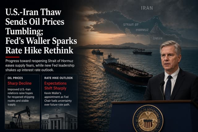 EE.UU. e Irán se acercan a reabrir el estrecho y el petróleo cae de $100; Mercado descuenta alza de