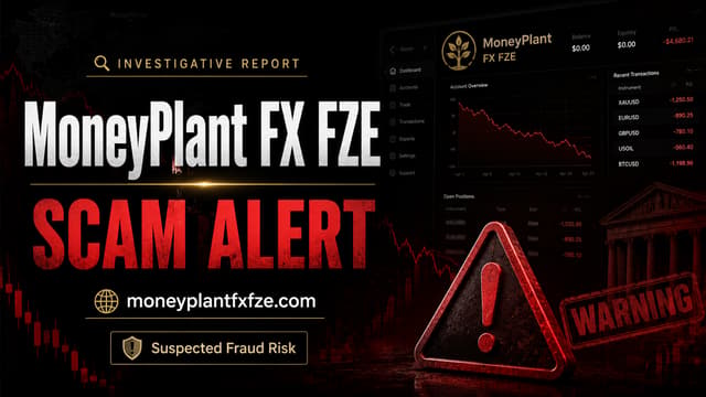 MoneyPlant FX FZE - брокер с высоким уровнем риска