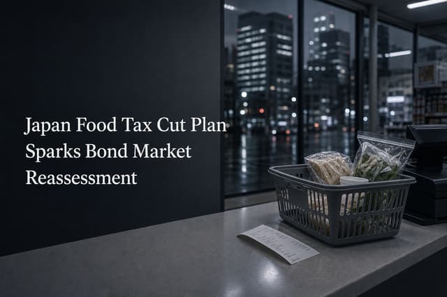 Nhật Bản xem xét giảm thuế tiêu thụ thực phẩm xuống 1% vào năm 2027, gây lo ngại cho thị trường trá…