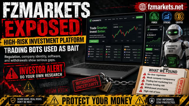 Fzmarkets资金盘嫌疑
