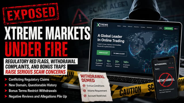 Xtreme Markets обрушился! Негативные отзывы накапливаются