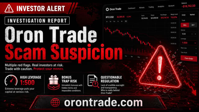 Oron Trade（orontrade.com）высокорисковый брокер