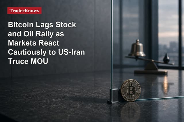 Bitcoin Lags Stock and Oil Rally as Markets React Cautiously to US-Iran Truce MOU