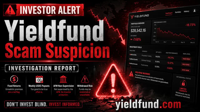 Yieldfund мошенничество: высокий риск