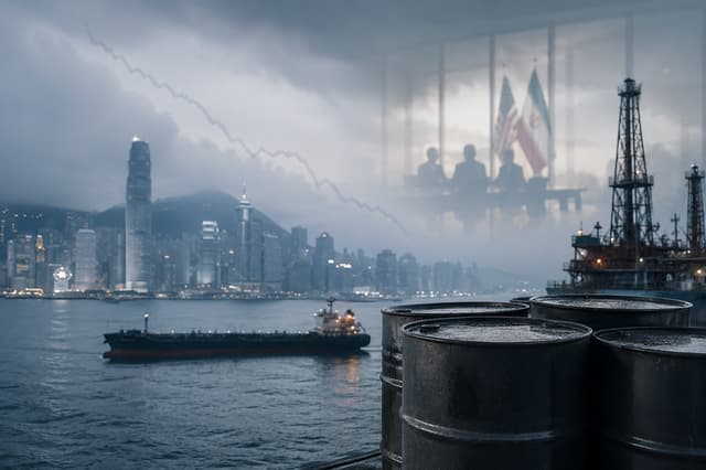 Hong Kong Oil Stocks Pressure as Trump's Iran Dialogue Signals Drag Crude Lower