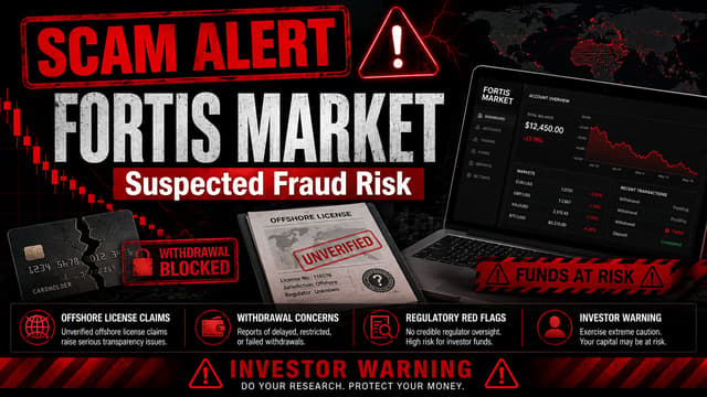 Fortis Market - компания-пустышка без реального регулирования