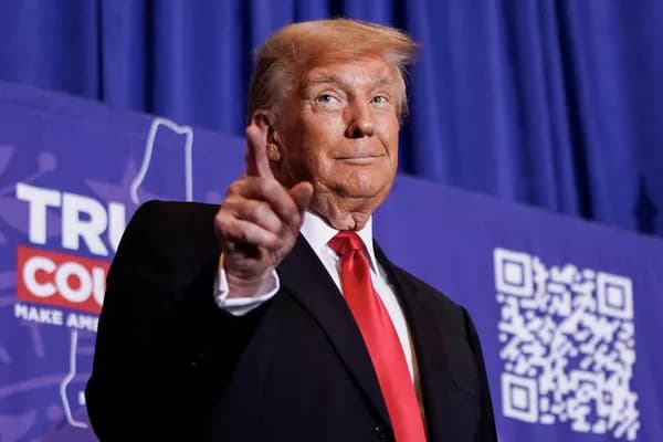Trump vows higher China tariffs if elected, ok with self-harm to hurt foe.