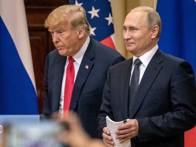 Trump is holding off on attending Russia-Ukraine peace talks, observing Putin's actions.