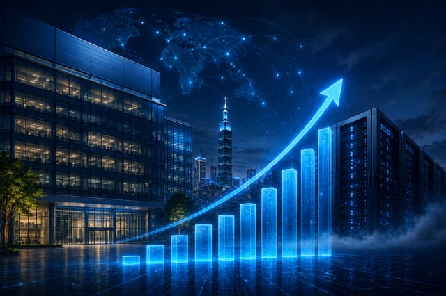 ASUS June Revenue Hits Record High, Revises Up AI Server Growth Target to 100%
