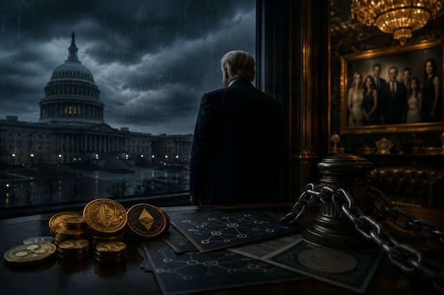 Trump Family's $1.4B Crypto Windfall Sparks Conflict Interest Storm, Stalling Clarity Act