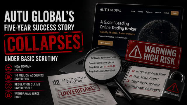 AUTU Global ने झूठी पृष्ठभूमि बनाई, धोखाधड़ी की