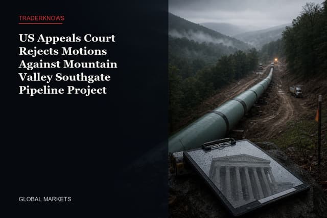 US Appeals Court Rejects Motions Against Mountain Valley Southgate Pipeline Project