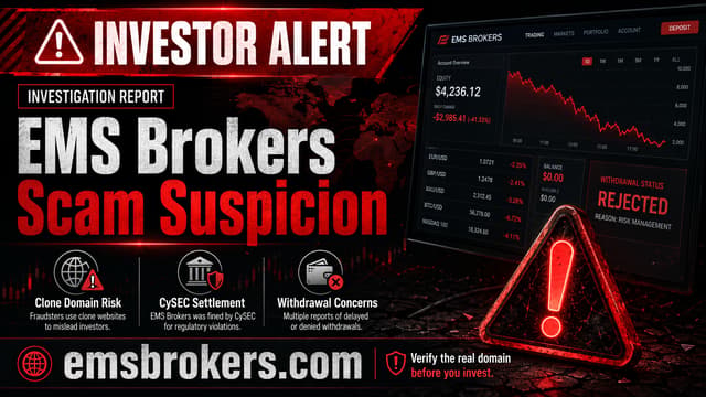Материнская компания EMS Broker была оштрафована CySEC
