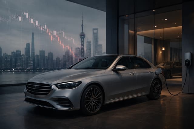 Mercedes-Benz Cuts Full-Year Sales Outlook Amid Weak Demand in China
