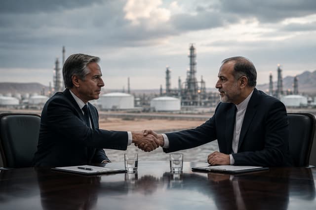 US and Iran Engage in Diplomatic Contacts to Ease Conflict; Crude Oil Prices Drop Sharply