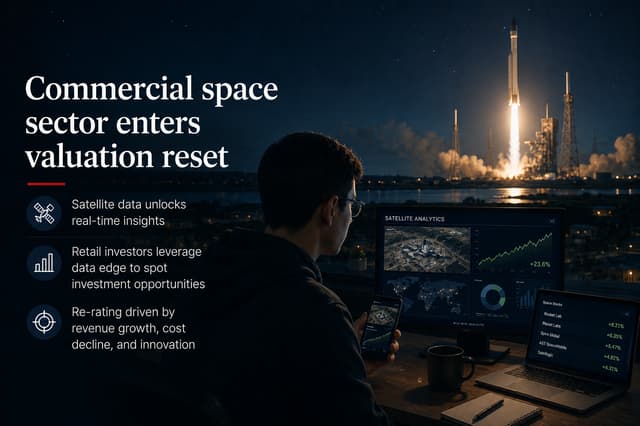 Commercial Space Sector Undergoes Valuation Recomposing as Retail Investors Leverage Satellite Data