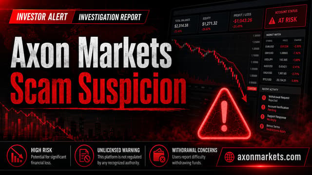 Axon Markets раскрыт FSA Японии; сигналы жалоб растут.