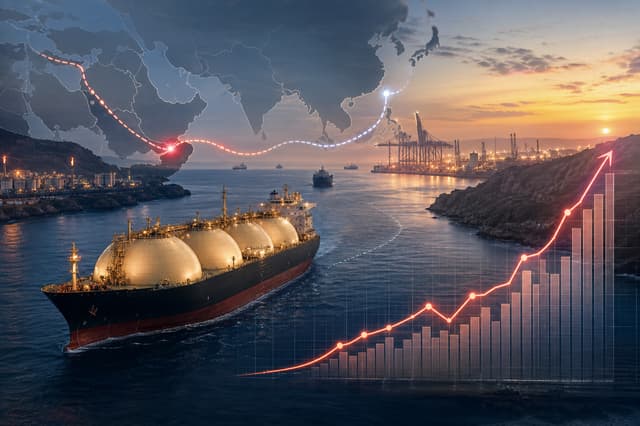 Xung đột Mỹ-Iran tái định hình chuỗi cung ứng năng lượng châu Á: Xuất khẩu LPG của Mỹ tăng mạnh như…