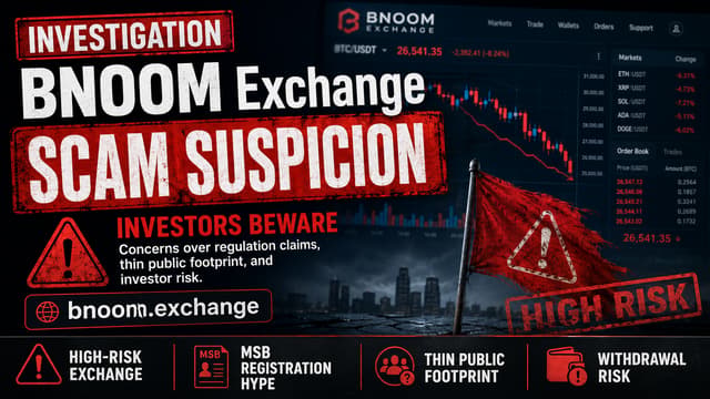 BNOOM Exchange, una nueva bolsa de alto riesgo establecida en 2026