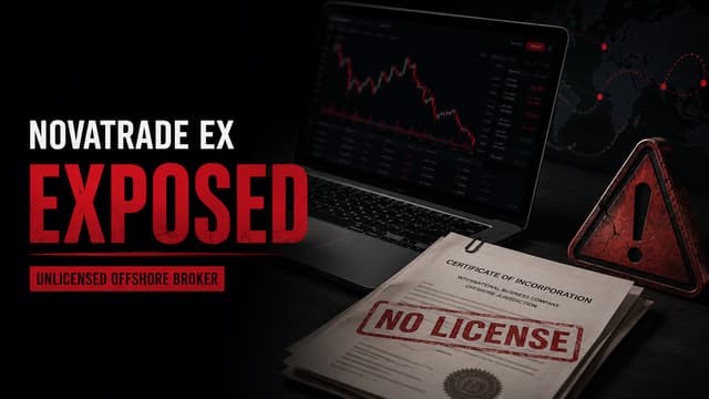NOVATRADE EX（novatradeex.com）诈骗风险提示！