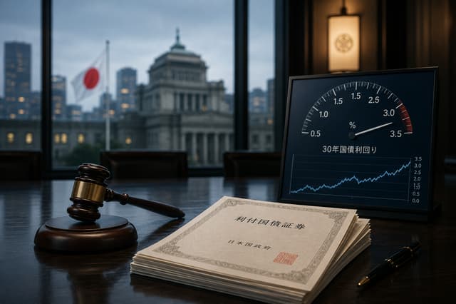 Renditen japanischer Staatsanleihen halten sich vor wichtiger 30-jähriger Auktion nahe Mehrjahreshöc