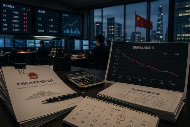 Chinesischer Anleihemarkt nach schwacher Auktion unter Druck; Fokus auf Fälligkeit von 1,7 Billionen