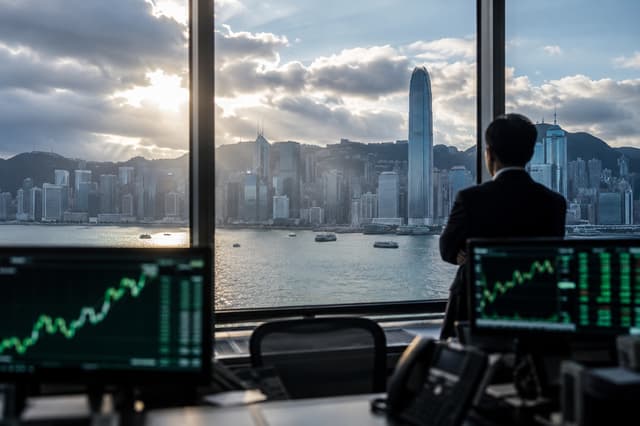 港股早盘强劲反弹，恒生科技指数领涨超4%并收复两万四关口