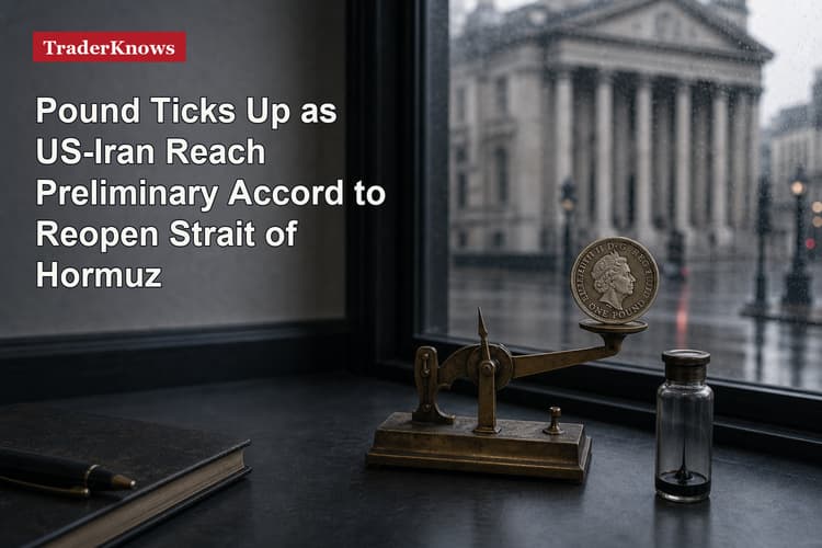 Pound Ticks Up as US-Iran Reach Preliminary Accord to Reopen Strait of Hormuz