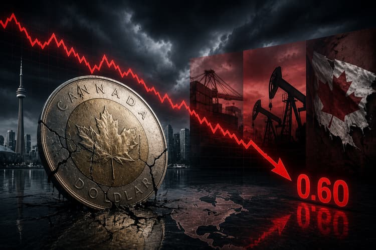 Rosenberg Research Warns: Three Macro Headwinds Could Drag CAD Down to 60 Cents