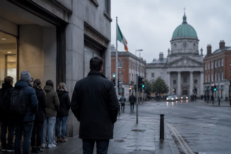La tasa de desempleo de Irlanda sube al 5.1% en julio y frena un ciclo de 4,5 años en mínimos