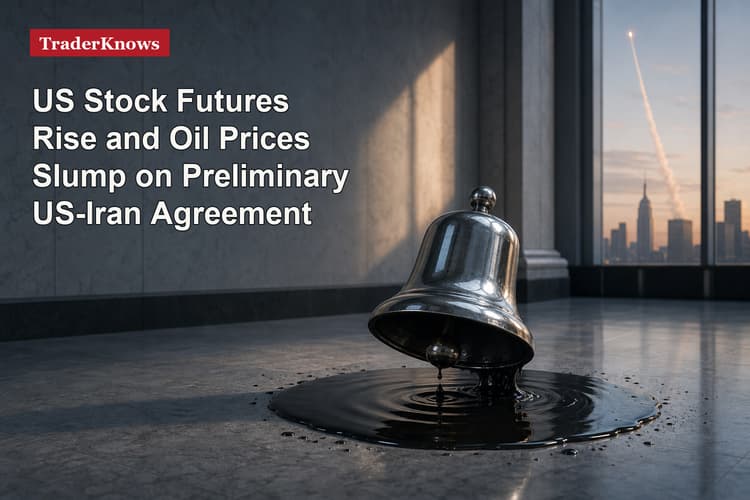 US Stock Futures Rise and Oil Prices Slump on Preliminary US-Iran Agreement