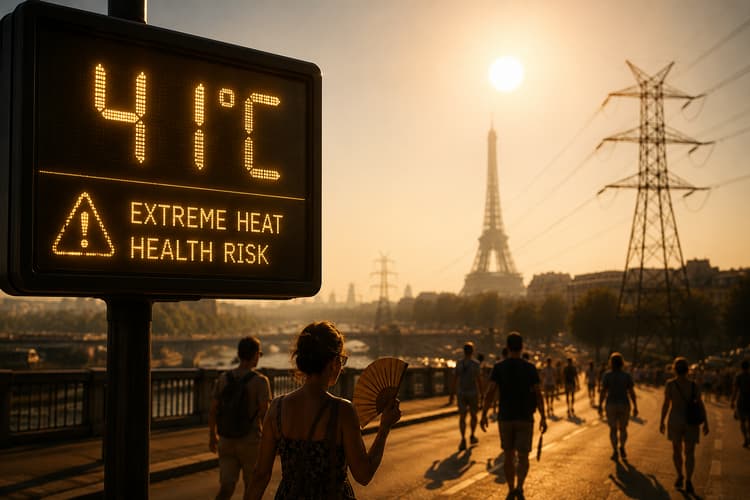 Extreme Heatwave Sweeps Europe Breaking Temperature Records, Straining Grids and Prompting Re-evalu?