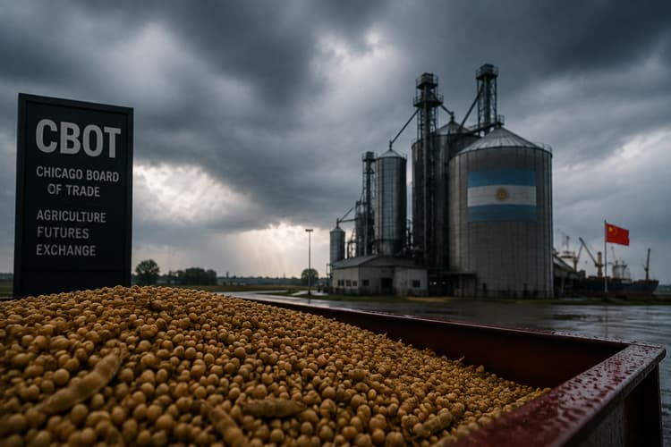 CBOT Soybean Futures Decline as US Midwest Rain Forecasts Improve