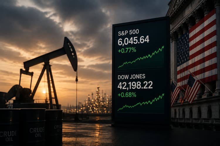 US-Iran Strait Agreement Hopes Drive Crude Oil Drop as S&P 500 Hits Record High