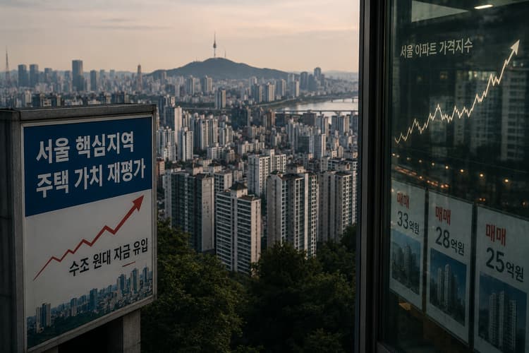 Trillions of Won Move into South Korean Real Estate as Seoul Prime Districts See Significant Revalua