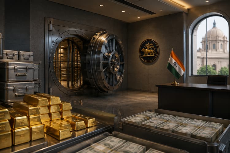 India's FX Reserves Rise to $682.3 Billion, Hitting a Two-Month High