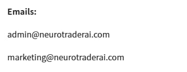 Informações de Contato