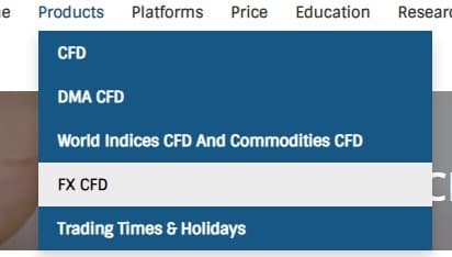 Phillip CFD Trading Products