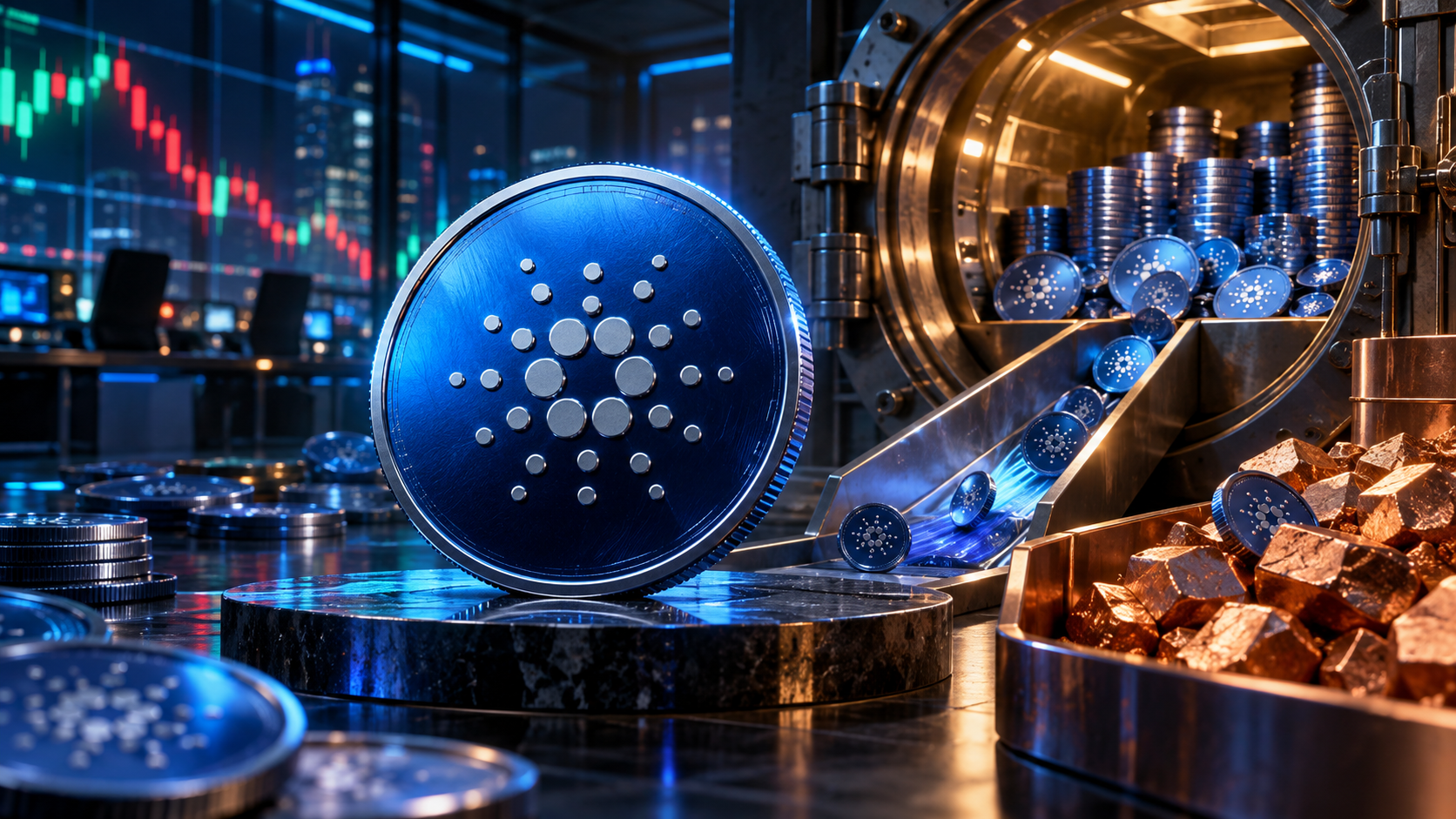 Cardano ट्रेजरी में 42.6M ADA शेष, 22M की मांग लंबित