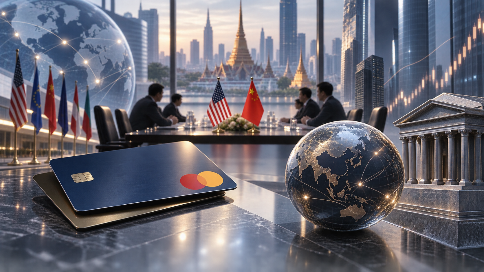 EUA abordam acesso de Mastercard e Citi ao mercado chinês em Banguecoque