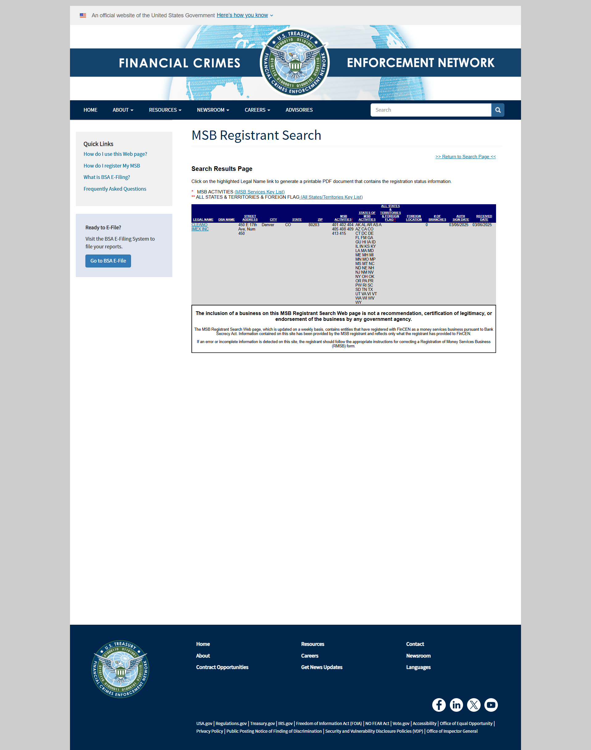 FinCEN