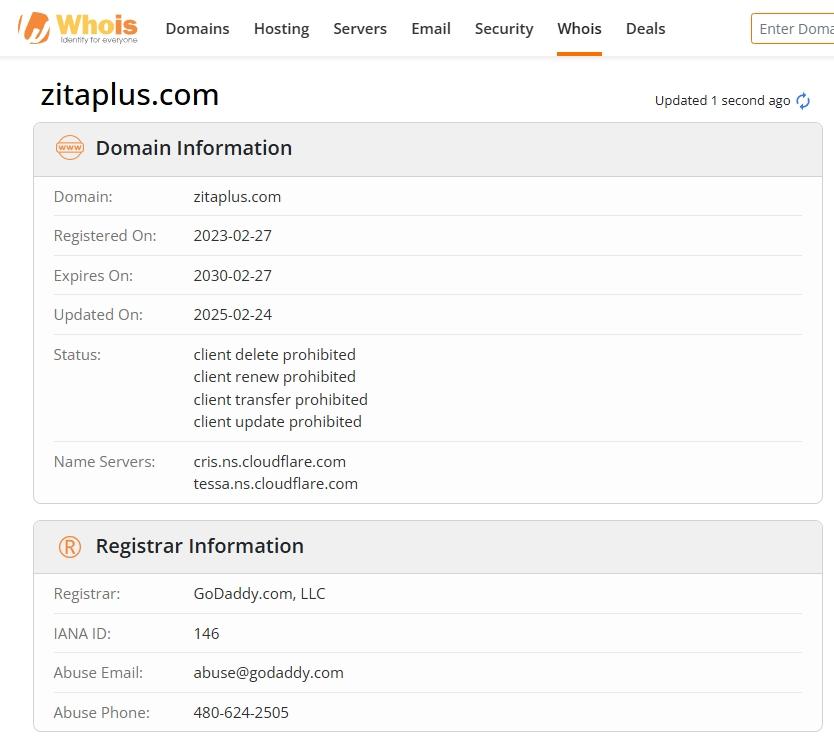 Website registration time